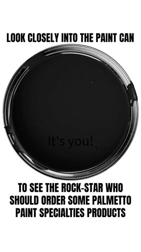 Look REALLY closely into the paint can to see who it is!! 😎