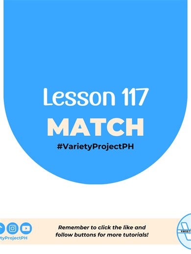 EXCEL Lesson 117: MATCH Looking for something? Let MATCH do the searching! Discover how this powerful Excel function can quickly find data positions, making your analysis faster and smarter. Watch now and level up your Excel skills! #VarietyProjectPH #ExcelTips #MATCHFunction #ExcelTutorials #DataSearch #SpreadsheetHacks #ExcelForBeginners