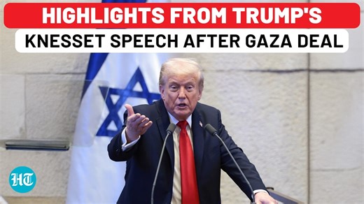 Hamas, Gaza, Middle East, Iran, & more | Highlights of Trump’s historic Knesset speech after Gaza deal