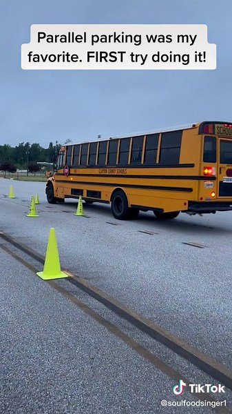 Mastering the Art of School Bus Parallel Parking on the First Attempt