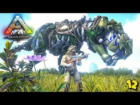 The Hardest Tek Rex Tame in the Space Biome And Breeding 🔥 Ark Survival Evolved Genesis: Part 1 #12