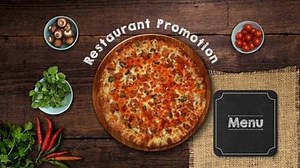 Restaurant Menu Promotion (Flexible Duration) | Renderforest