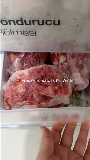 How to Freeze Tomatoes for Cooking | Simple Kitchen Tip # #food #cooking #recipe