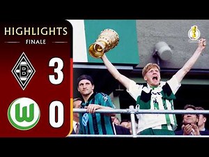 Mönchengladbach 3-0 Wolfsburg | DFB Pokal Final 1994/95 Highlights