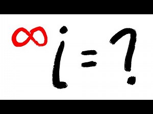 what is the infinite tetration of i