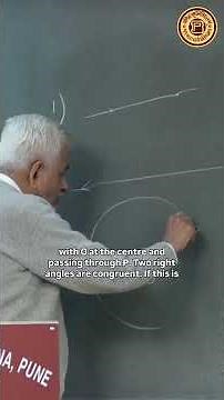 The Hidden Logic Behind Euclidean Geometry | Bhaskaracharya Pratishthana, Pune