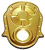 Milodon 65605: Steel Timing Cover Big Block Chevy Mark IV Gold - JEGS