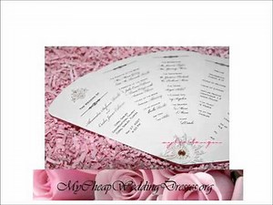 Sample Wedding Programs