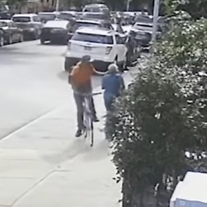Man On Bike Pushes 60-Year-Old Woman, 4 Firefighters Make Him Regret It 👏 | Daniel D.