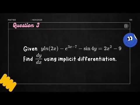MAT183 : TECHNIQUES OF DIFFERENTIATION