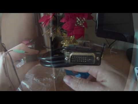 conectar dvi d a gráfica y monitor