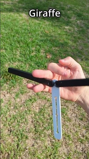 Aerial-less Giraffe - Balisong Tricks