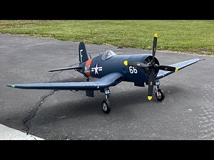 FMS F4U Corsair 1700mm V3 windy flying
