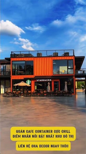 Cafe Container cực chill #ohadecor #nhadep #cafecontainer
