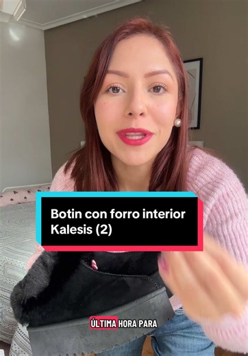Botín Noruega Kalesis moda mujer #creatorsearchinsights #blackfridaytiktokshop #zapatostiktokshop #idearegalomujer Idea de regalo para mujeres, zapatillas para invierno, botín para invierno, botín con pelito interior