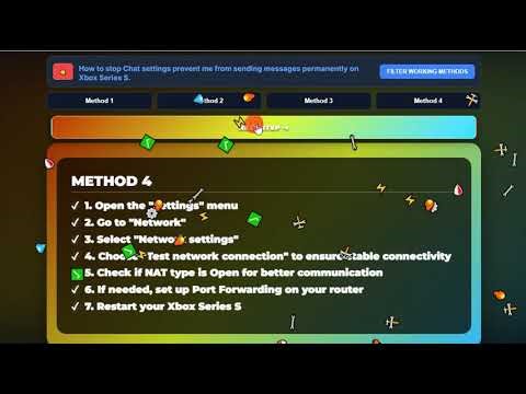 How to stop Chat settings prevent me from sending messages permanently on Xbox Series S