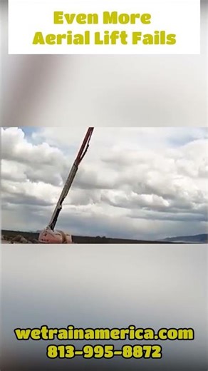 Aerial Lift Fails — What NOT to Do ⚠️