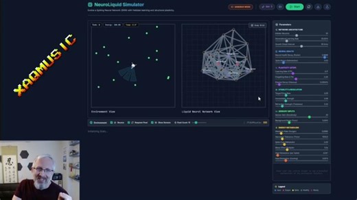 NeuroLiquid - A Spiking Liquid Neural Network Simulator | Joseph Butera