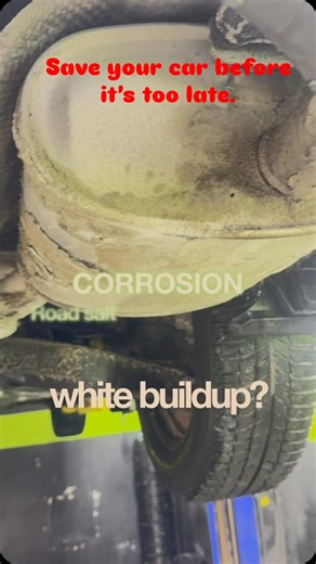 Automaniac Detailing Studio on Instagram: "❄️ This is what winter salt really does to your car… Road salt + moisture = hidden rust eating away your undercarriage 😬 In this video, we take a salt-covered vehicle and perform a deep chemical undercarriage wash to break down salt, grime, and corrosive buildup — followed by professional rustproofing to seal and protect critical components 🛡️ 🚿 Chemical Salt Neutralization 🧪 Breaks down corrosive road salt 🔩 Protects frame, suspension & brake line