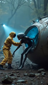 Alien is removed from a UFO! Newly released footage! #UFOs #uaps #ufo #aliens #alien #UAP Join group watch more: Mysterious Aliens & UFO Disclosure ✔ | UFO Secret