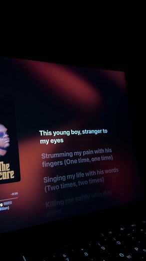 killing me softly with his songs | #lipsync #lyrics #applemusic #karaoke #lyricsvideo