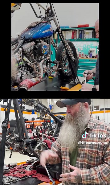 We have a ton of videos on our YT channel of the entire build! #chopper #theorneryone