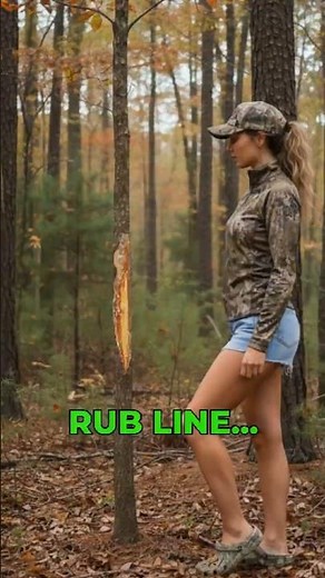 Why Do You See Buck Rubs But Never the Buck?