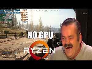 AMD Ryzen 3200G - Call Of Duty Warzone - Without Graphics Card