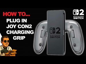 🎮 Charge Your Joy-Con 2 the Right Way! Charging Grip Guide | Switch 2 ASMR