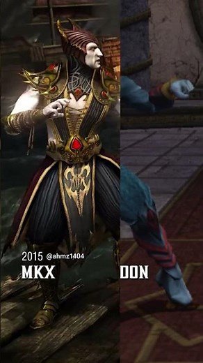 Shinnok MK4 to MK11 (1997-2019) Evolution - Mortal Kombat
