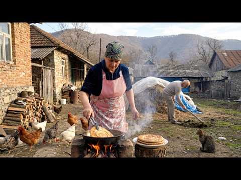 Grandma Cooks a 100-Year-Old Village Recipe | Poor Man’s Food That Feeds Everyone
