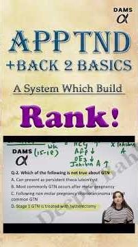 GTN Treatment Misconception Fixed For NEETPG Success #BackToBasics #ExamPrep