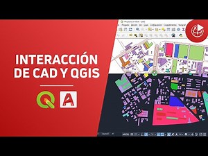 Interaction of CAD and QGIS