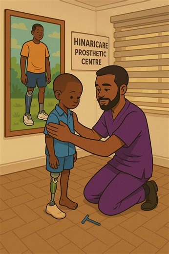 …definitely the leading prosthetic clinic in Nigeria. #prosthetic #orthotic #doctor #❤️ #viralvideos #fyp