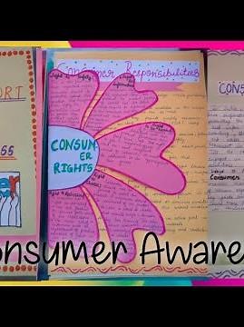 Consumer Awareness Project class 10 | Art integrated projects