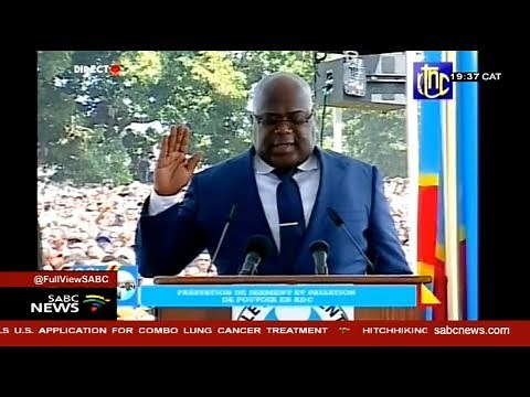 Felix Tshisekedi sworn in as DRC president