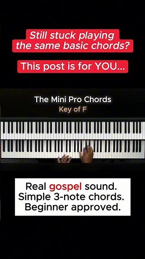 How to PLAY the Mini Pro Chords in the key of F