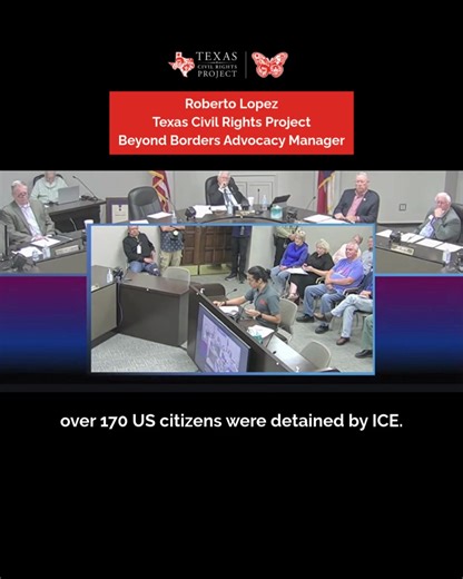 🚨 Texas government is now requiring counties to sign collaborations with ICE! ❌ Despite each county having until the end of the year to decide how they want to implement an agreement with ICE, McLennan County in Waco just signed the Task Force Model. This is the most harmful agreement. 🔊 The Task Force Model means that county law enforcement can now act as ICE agents, racially profiling Texans and interrogating them about their citizenship status. Counties can still stop this Task Force Model 