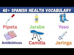 Learn Health vocabulary in Spanish for beginners | Spanish language for beginners