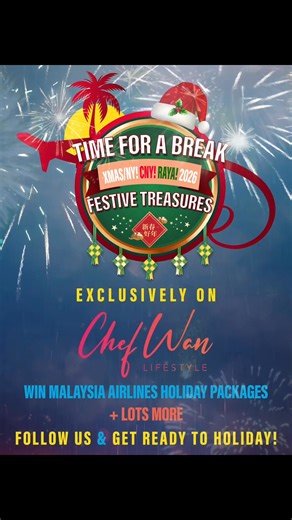 Chef Wan Lifestyle on Reels