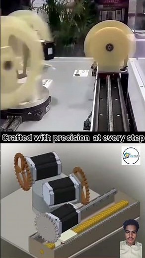 How Does This Precision Gear Mechanism Work? ⚙️🤯 #Shorts