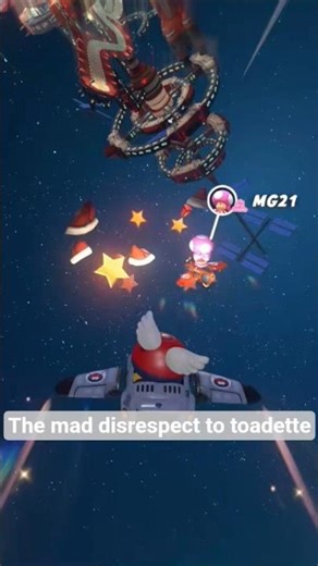 Mad disrespect to toadette