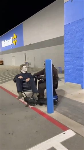 Should me and Jason go to Walmart again? What do you guys think?? #youreanidiot #fblifestyles | Michael Myers of Decatur