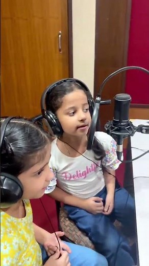 Kids Practice Session of Voice Over Training