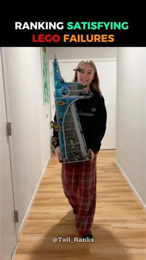 Top LEGO Builds That Failed Perfectly | Most Satisfying Moments #shorts #viralvideo #entertainment