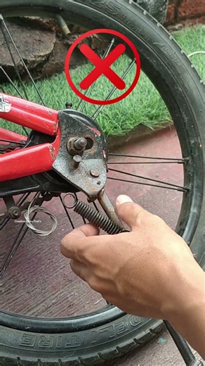 Useful Trick to Repair a Bike Using Just One Rope! (Genius DIY Hack)