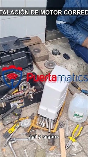 Sliding Gate Motor Installation #Shorts