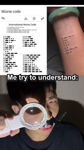 Can you read Morse code #shorts