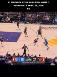 OKC Thunder vs. Phoenix Suns Full Game 3 Highlights