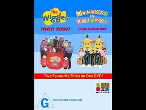 Opening to The Wiggles + Bananas in Pyjamas - Toot Toot + Farm Adventure 2018 DVD
